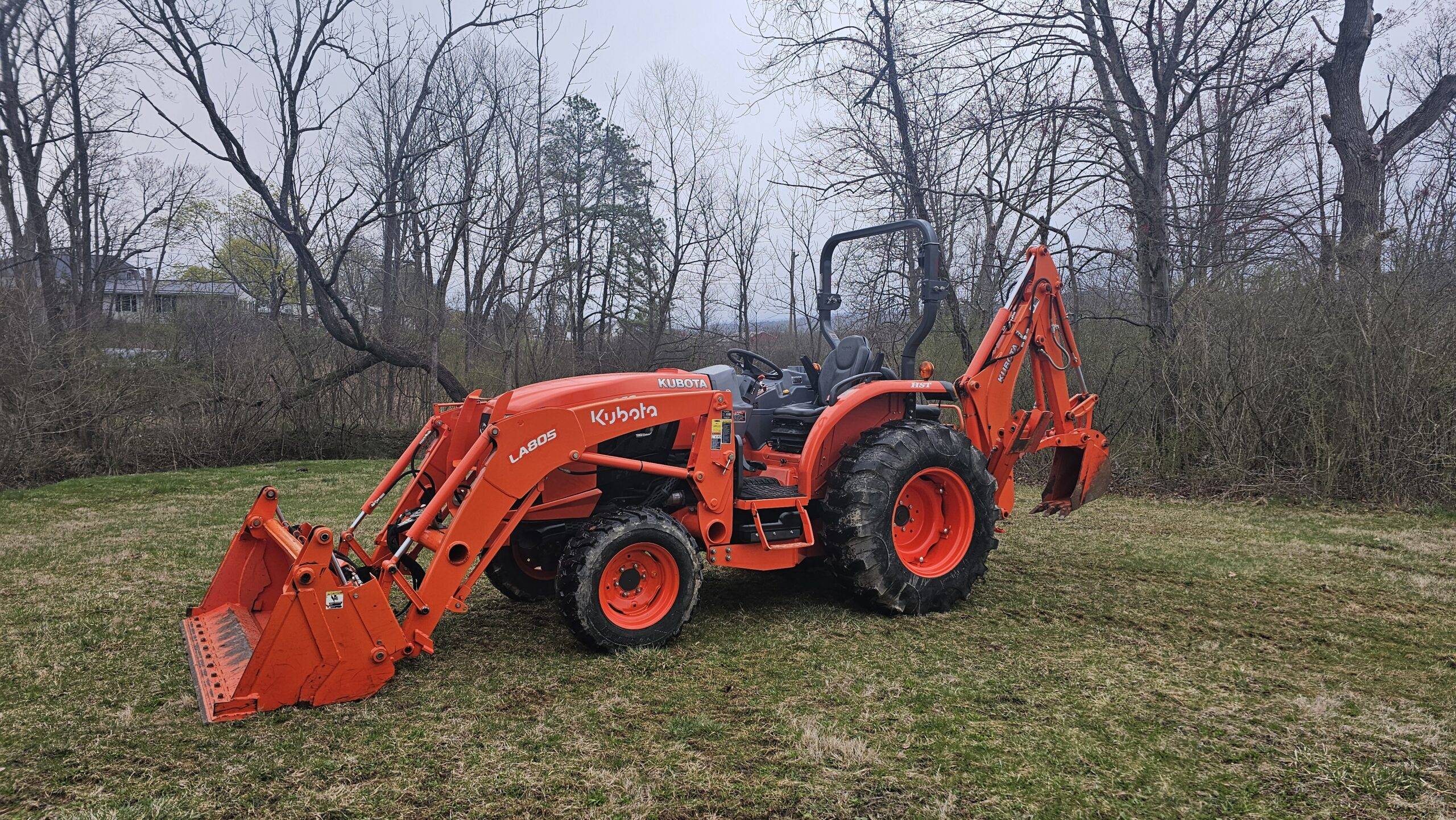 2014 Kubota Grand L4060 HST 4x4 Tractor Loader Backhoe