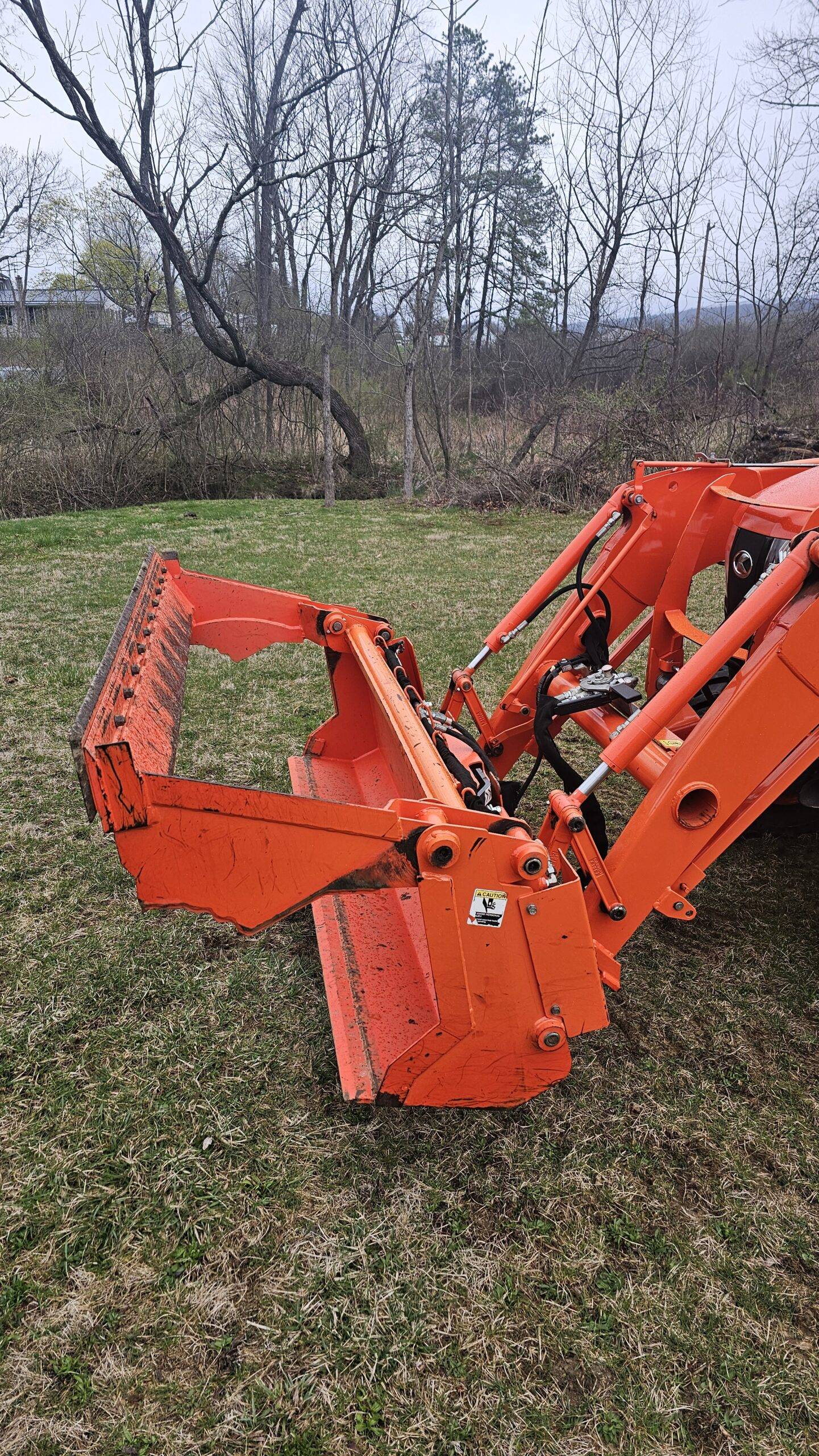2014 Kubota Grand L4060 HST 4x4 Tractor Loader Backhoe - Image 14