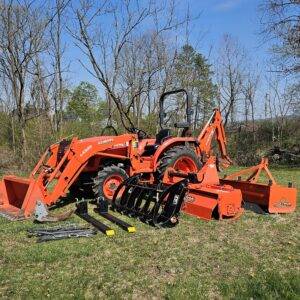 2019 Kubota L2501 GR 4x4 Tractor Loader Backhoe