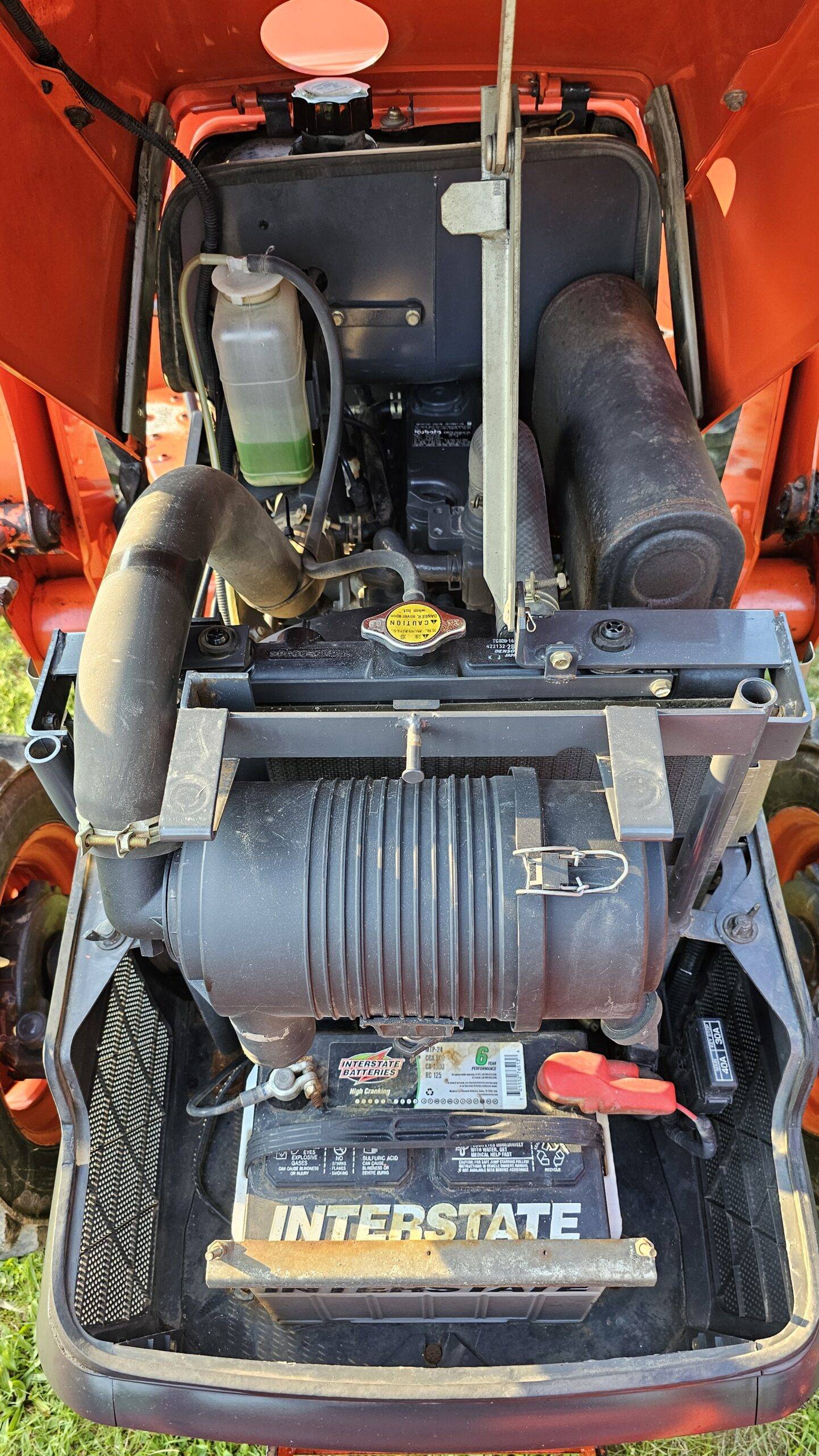 2008 Kubota L3400 HST 4x4 Tractor Loader Backhoe - Image 17