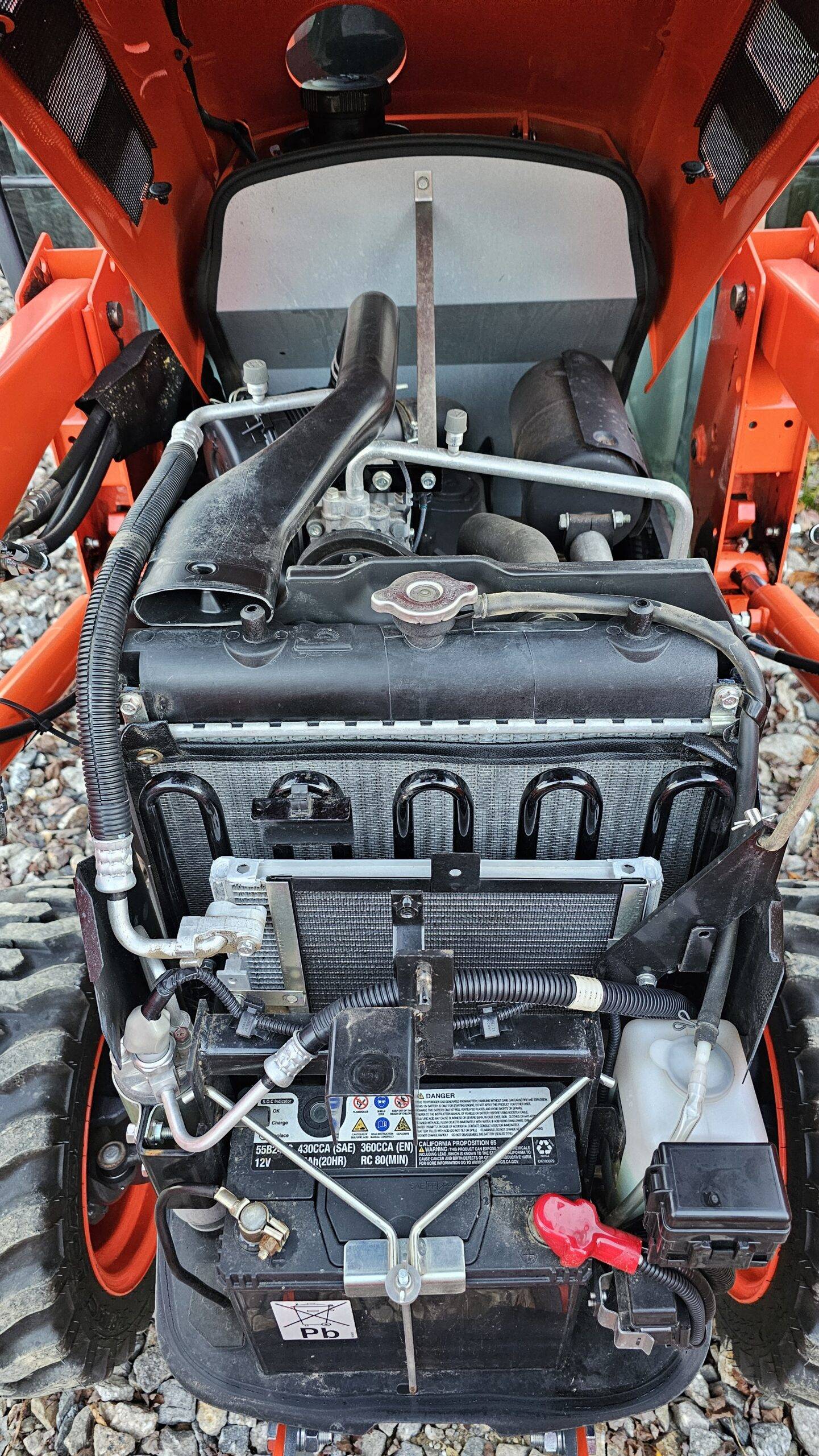 2020 Kubota LX2610 HST Cab 4x4 Tractor Loader Backhoe - Image 20