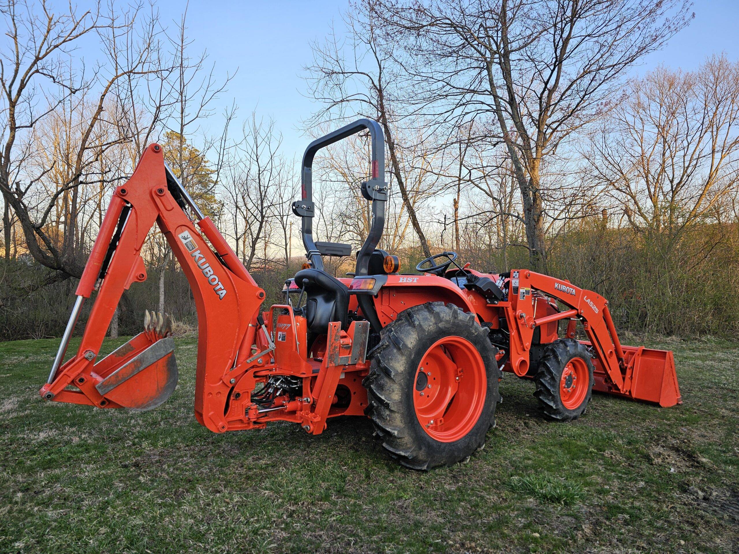 2018 Kubota L2501 HST 4x4 Tractor Loader Backhoe - Image 8