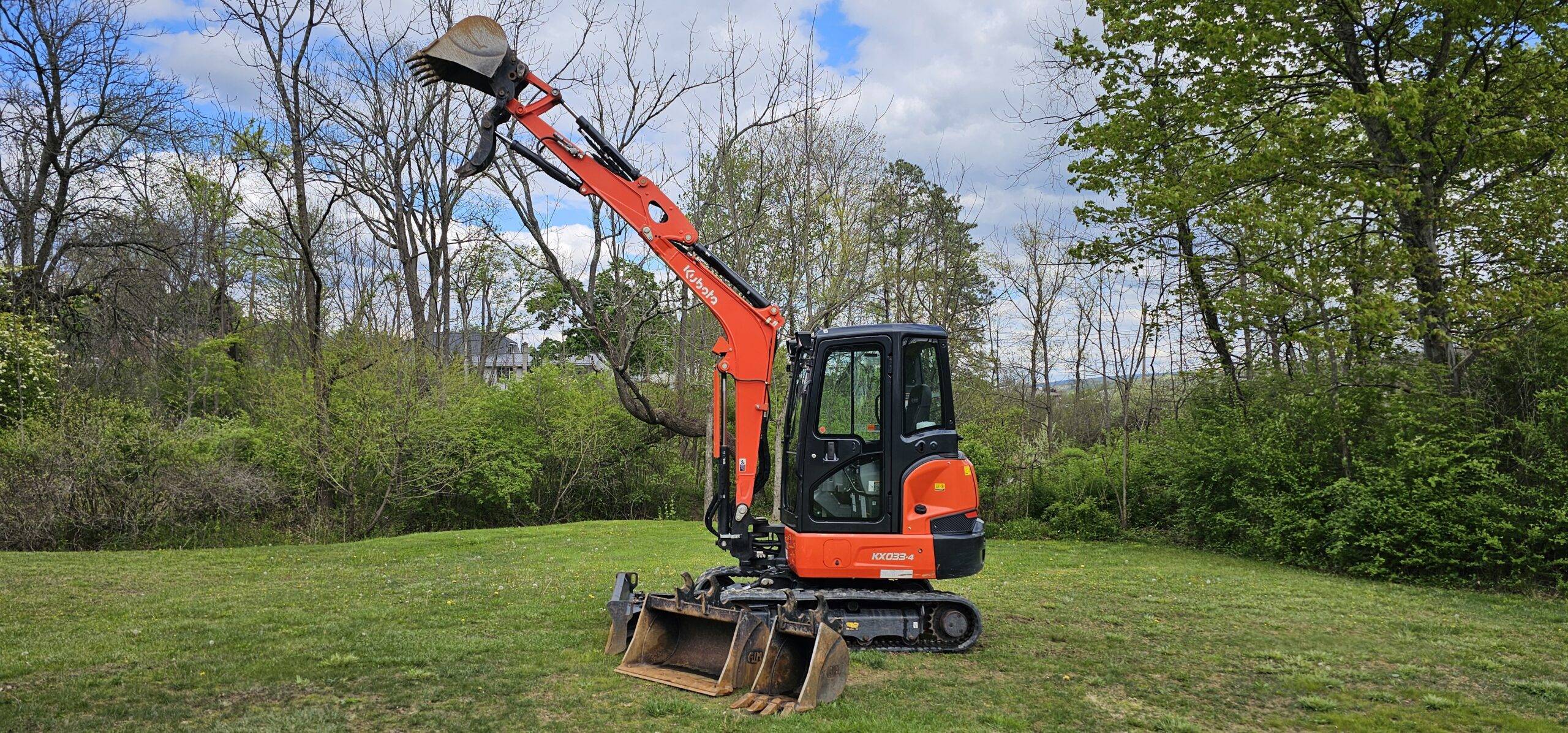 Kubota KX033-4 Cab Excavator - Image 8