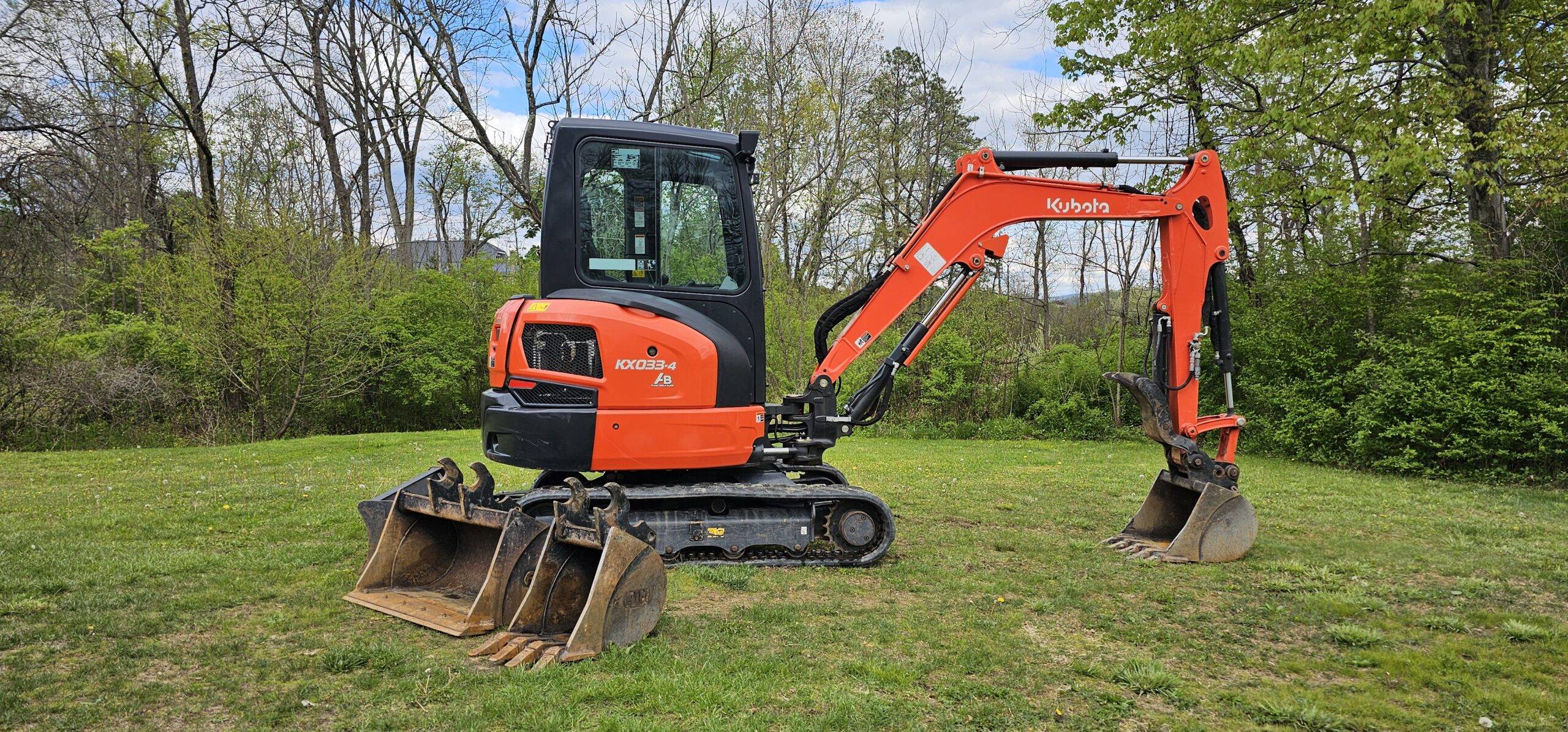 Kubota KX033-4 Cab Excavator - Image 6