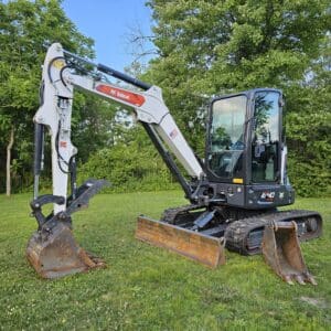 2024 Bobcat E40 R2 Series Long Arm Cab Excavator