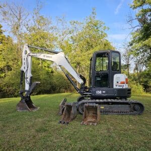 2019 Bobcat E50 Long Arm Cab Excavator
